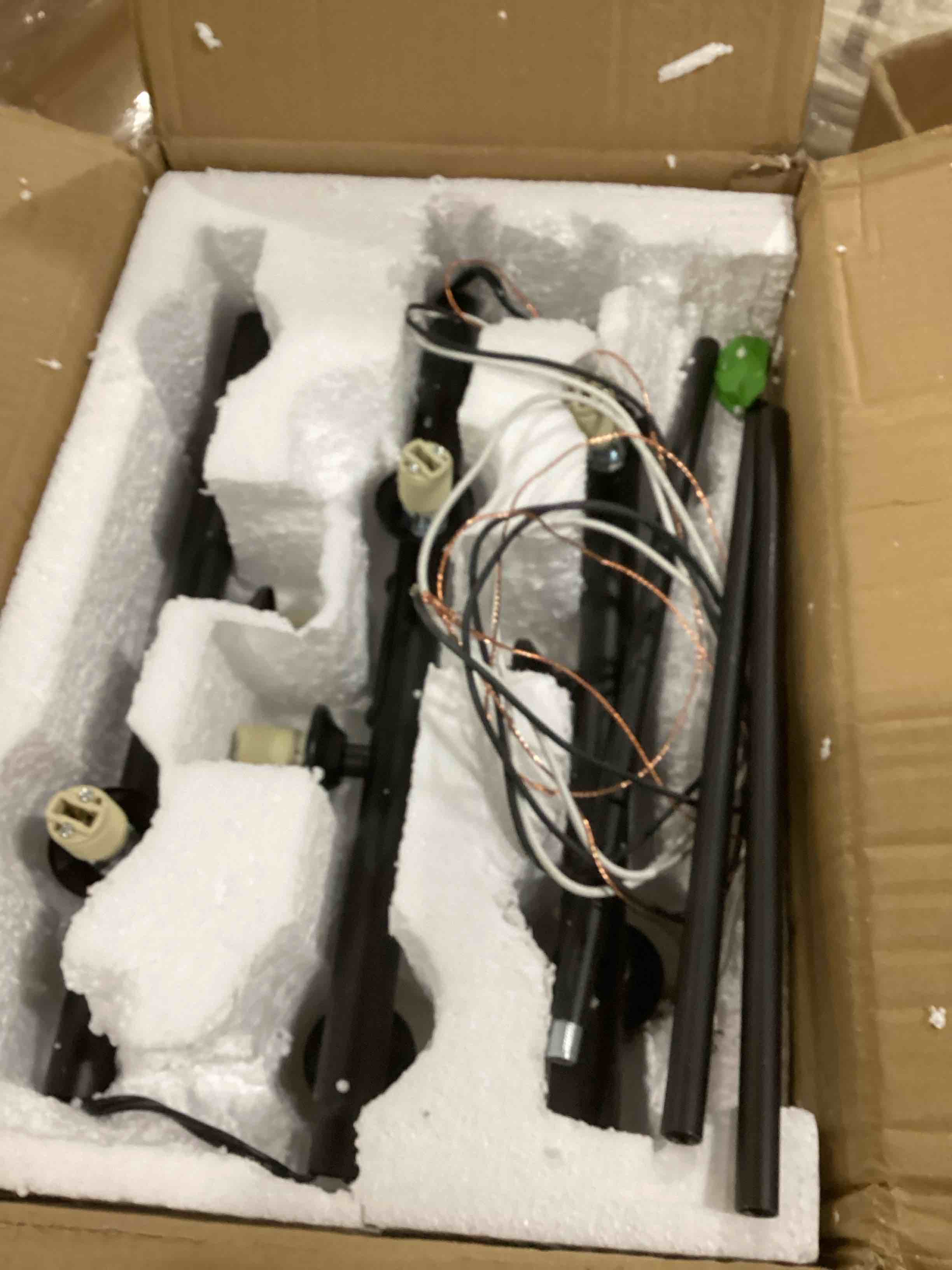 (similar) KAISITE Modern Chandelier Ceiling Light Fixture Sputnik