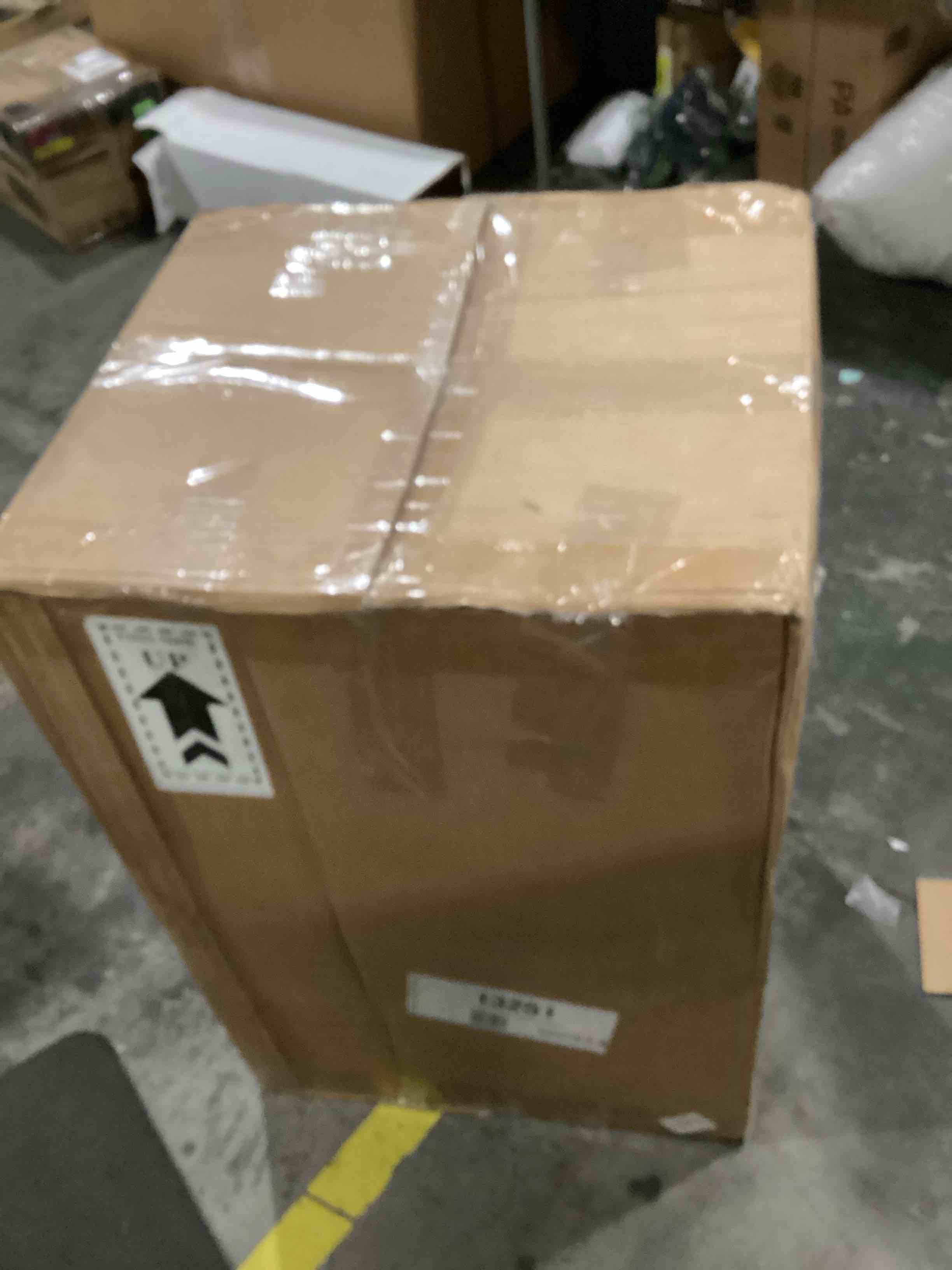 Alvi Fabric Low Back Rattan Arm Chair Dining Chair