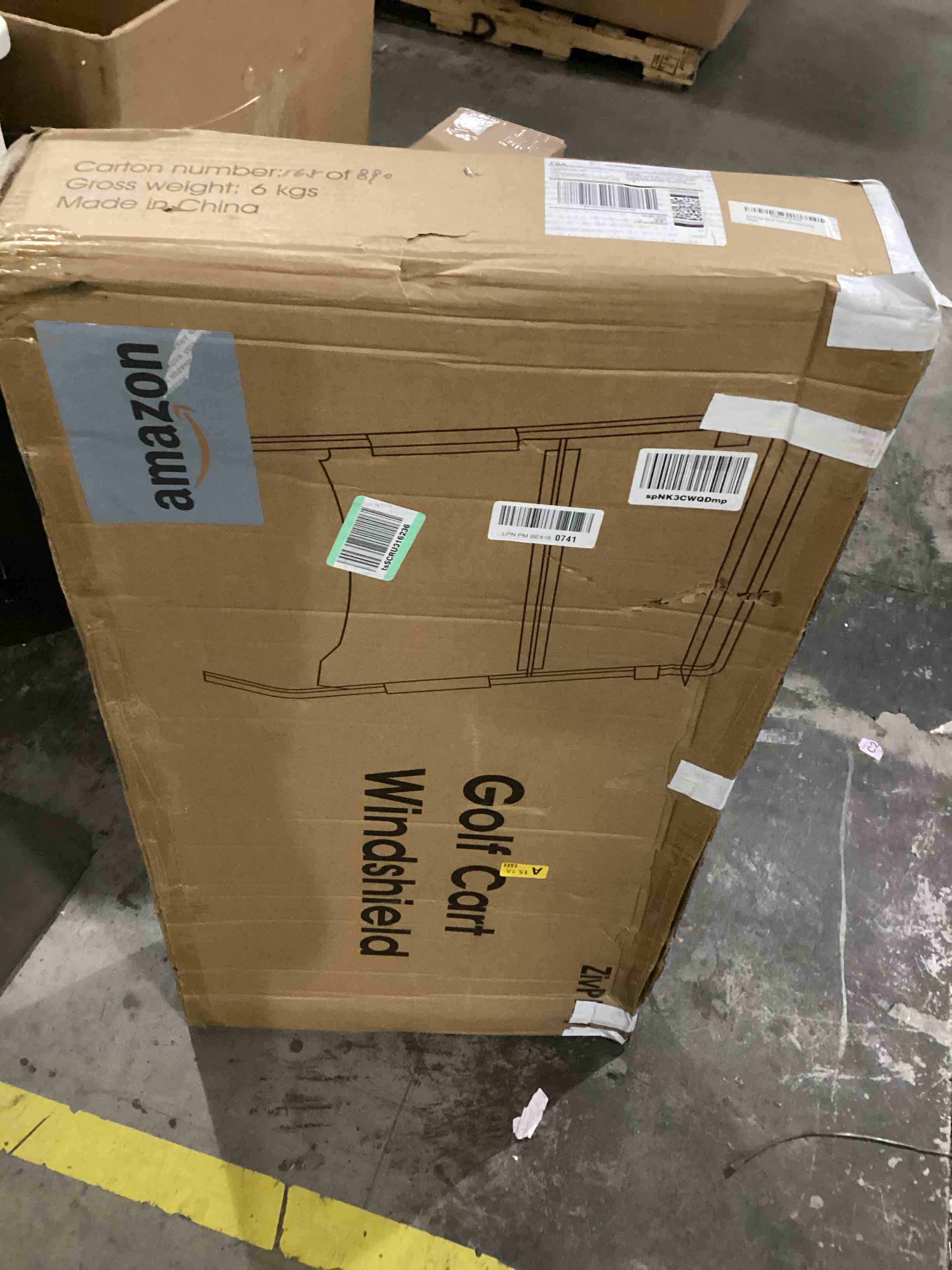 Golf Cart Windshield Fits EZGO Golf Cart Windshield EZGO TXT Windshield