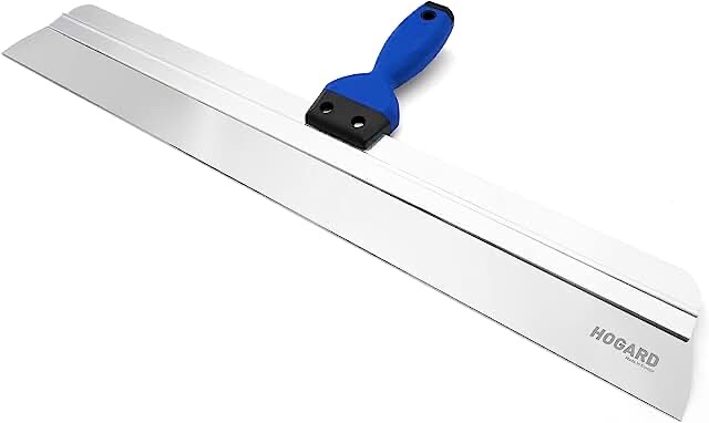 HOGARD 24" Pro Taping Knife | Premium Stainless Steel Blade with a Soft Grip | Best Drywall Taping Tool