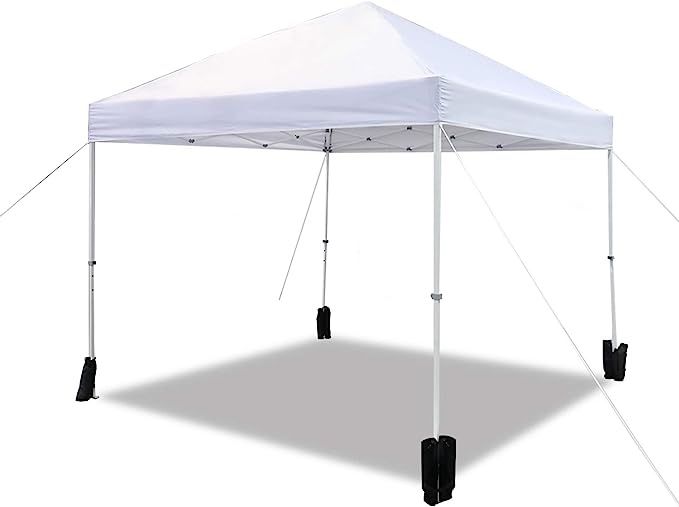 Outdoor Pop Up Canopy, 10 ft x 10 ft