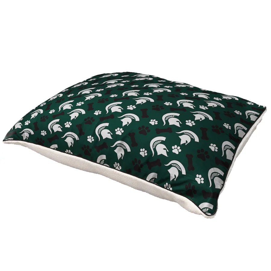 Collegiate Pet Beds 36”x42” Pillow Bed Michigan State (similar to stock photo)