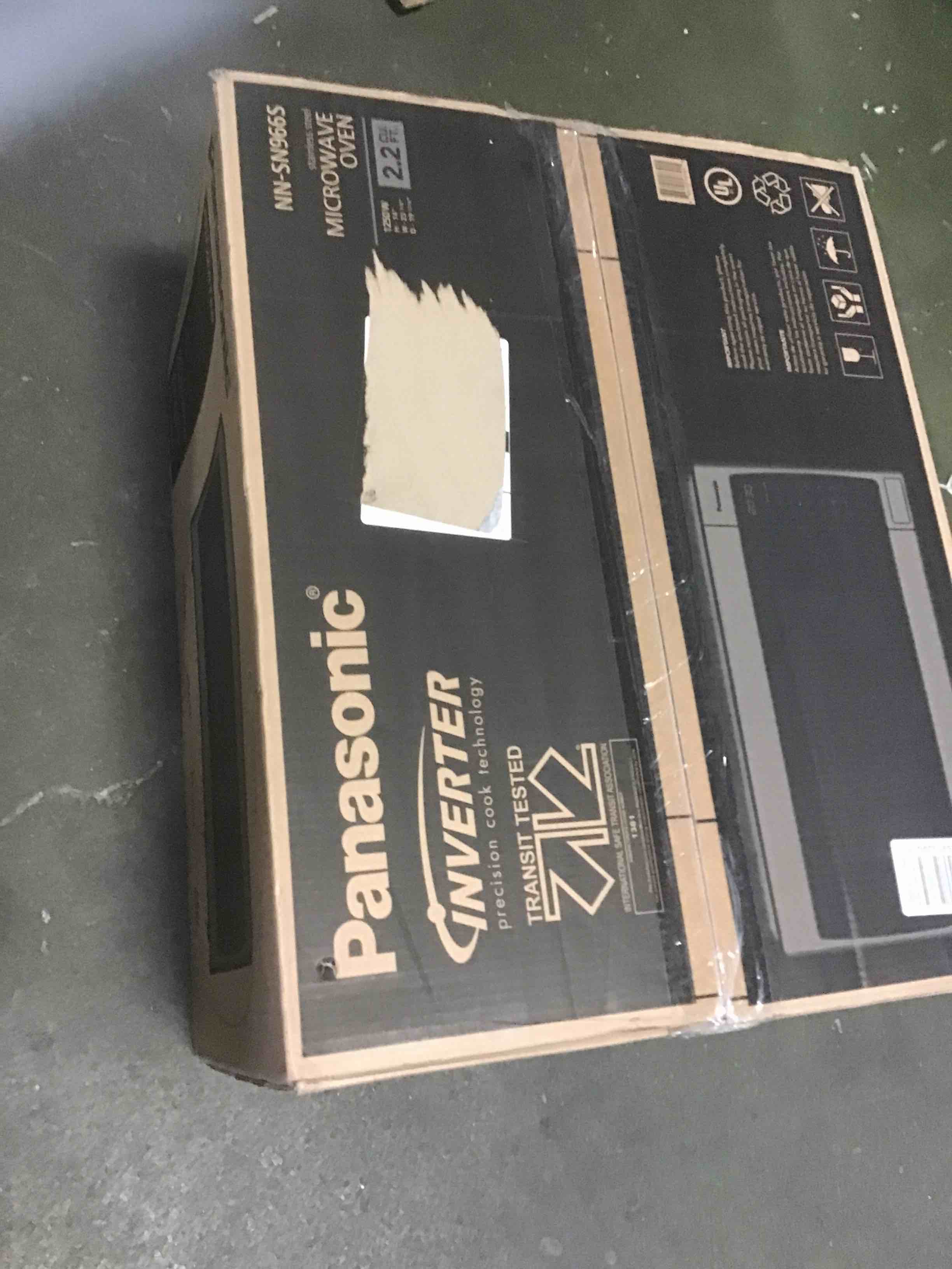 Panasonic Microwave Oven NNSN966S Stainless Steel Countertop/BuiltIn
