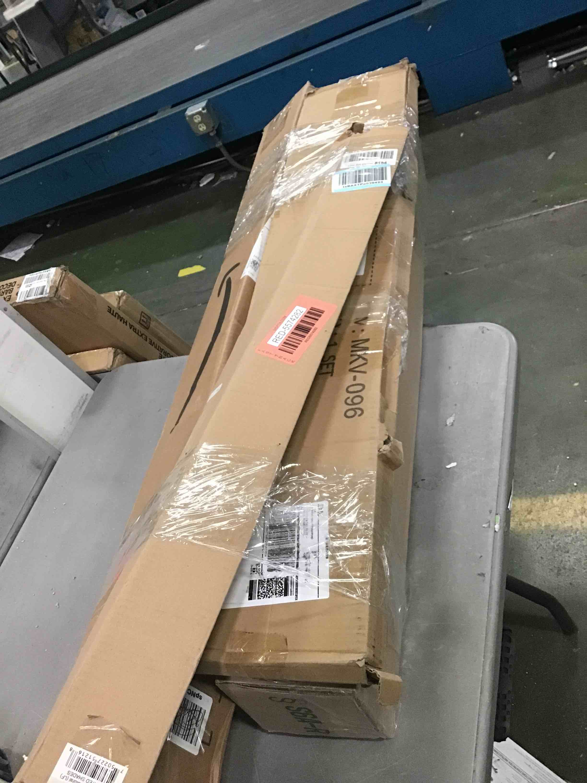 Assortment of Miscellaneous products (May Include cordless shade, curtain rods, retractable baby gate, Led universal linear lamp and more or other use)