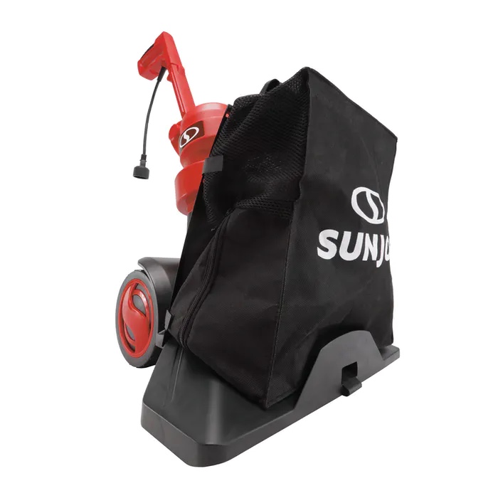 Sun Joe SBJ803E-RED-RM 14-Amp Electric 3-in-1 Walk Behind Outdoor Vacuum/Blower/Mulcher (Red) 