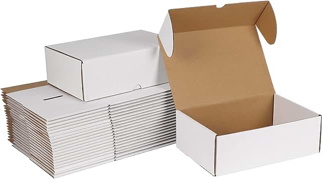Corrugated Cardboard Mailer Boxes pack of 50 