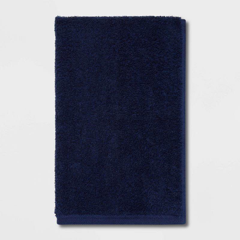 Room Essentials Hand Towel, Nightime Blue