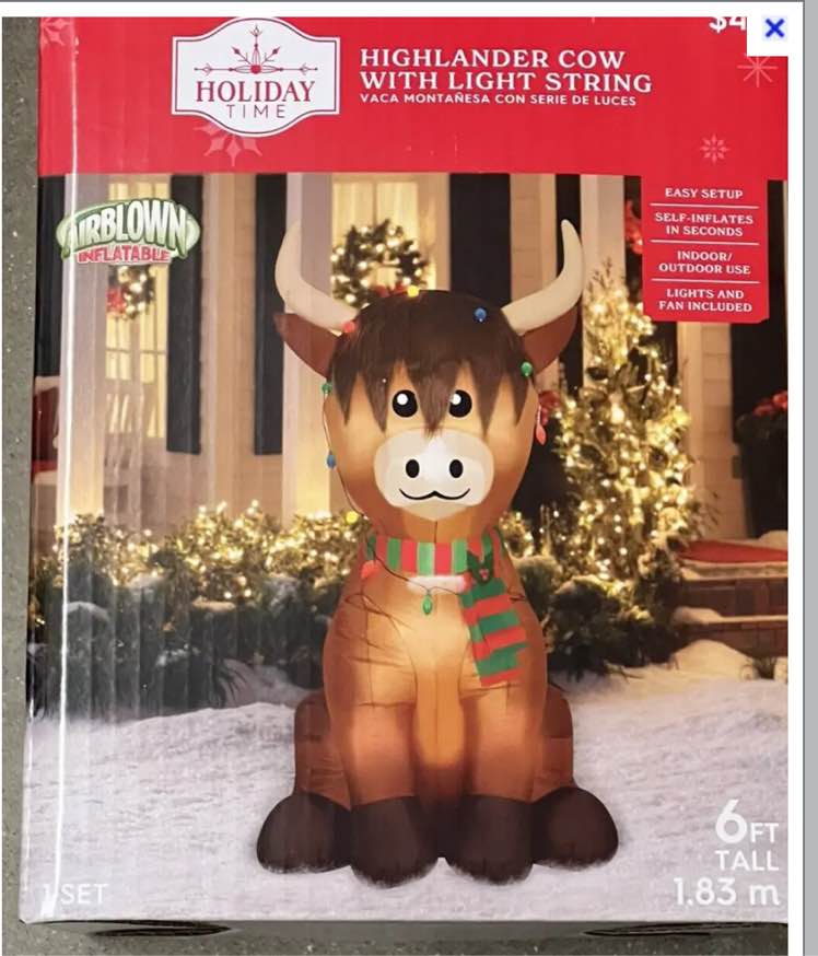 Red and White Outdoor Christmas Hanging Sign, Merry Christmas, 60 in, by Holiday Time