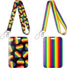 Miscellaneous Gay Pride Apparel Grab Bags, Items May Include, Pins, Stickers, Patches, Koozies, Lanyards, Cards