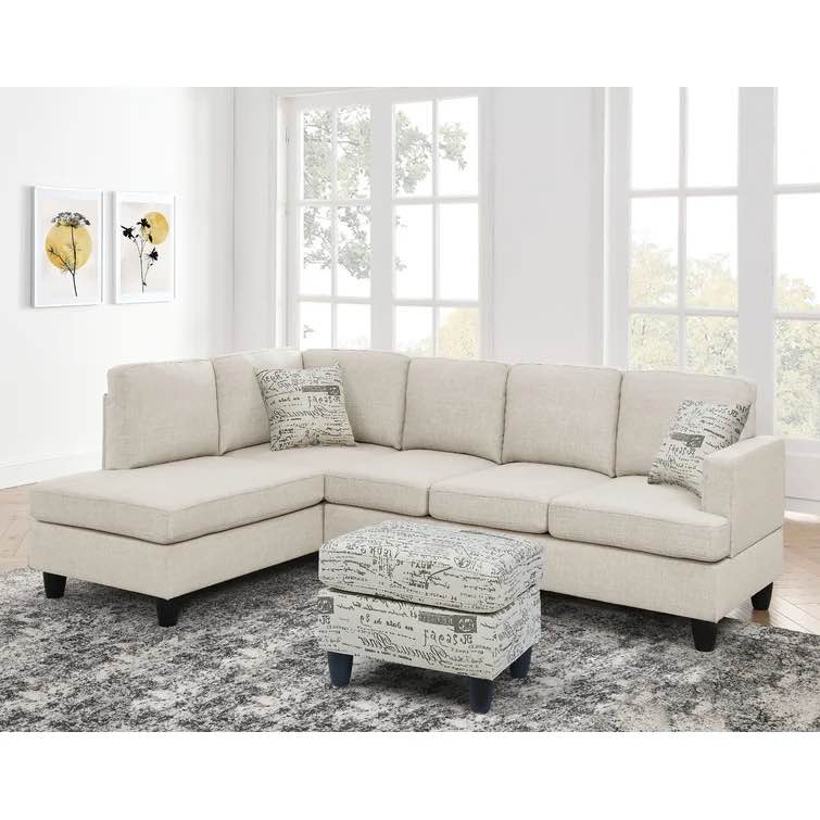 ( different color gray letter) Upholstered Sectional left arm chaise only