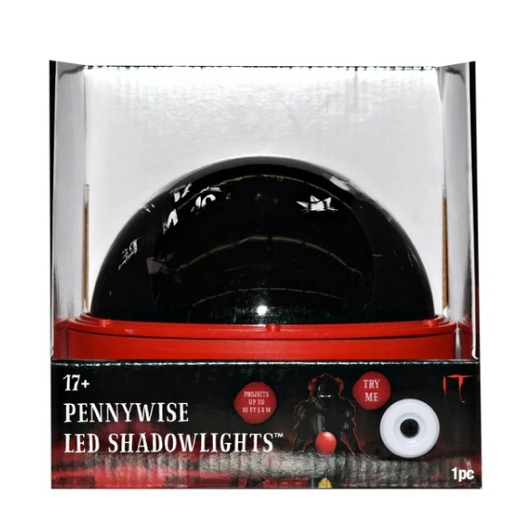 Warner Bros. Halloween Lightshow Projection-Tabletop ShadowLights-IT Pennywise 