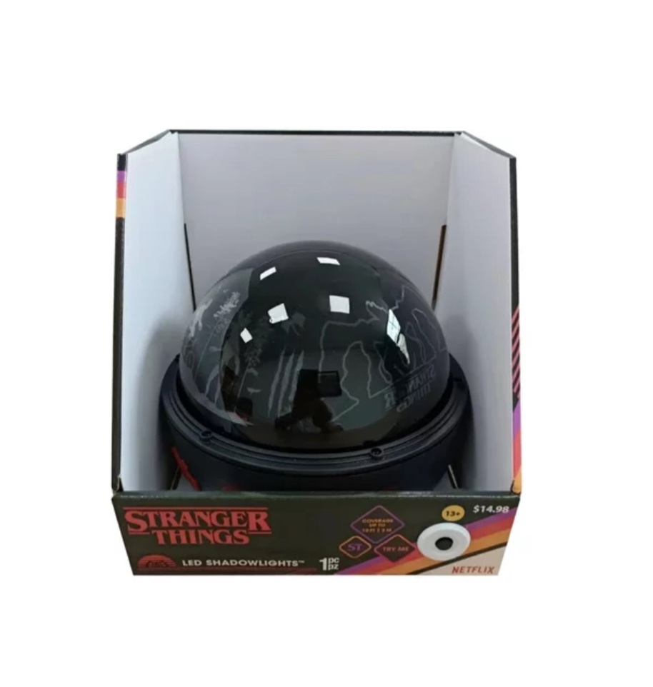 ShadowLights Halloween Lightshow Projection Tabletop Halloween ShadowLights Stranger Things Netflix (Red)