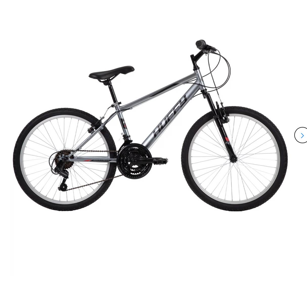 Rock Creek Men's Mountain Bike, Silver, 24-inch