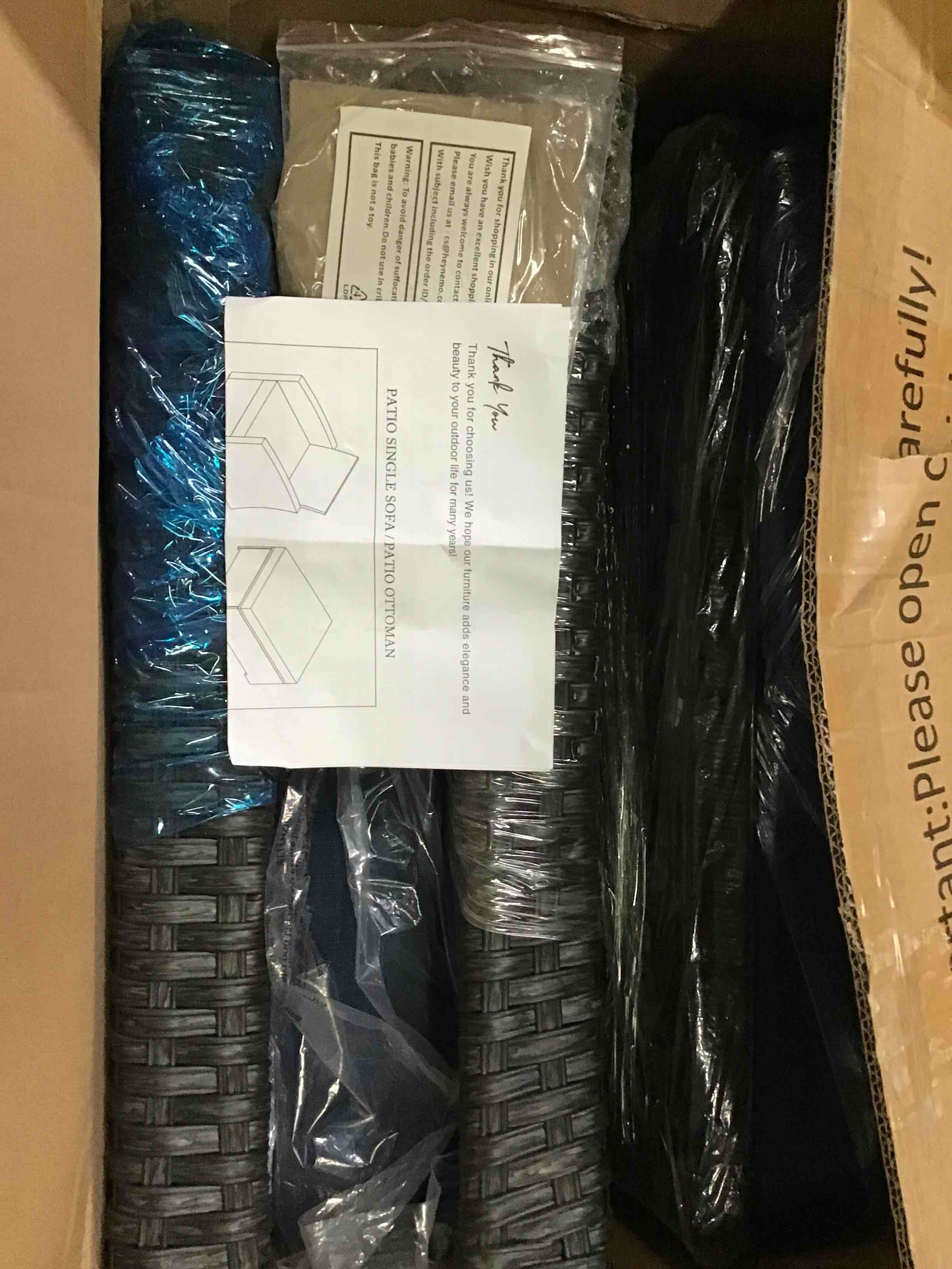Patio sofa 