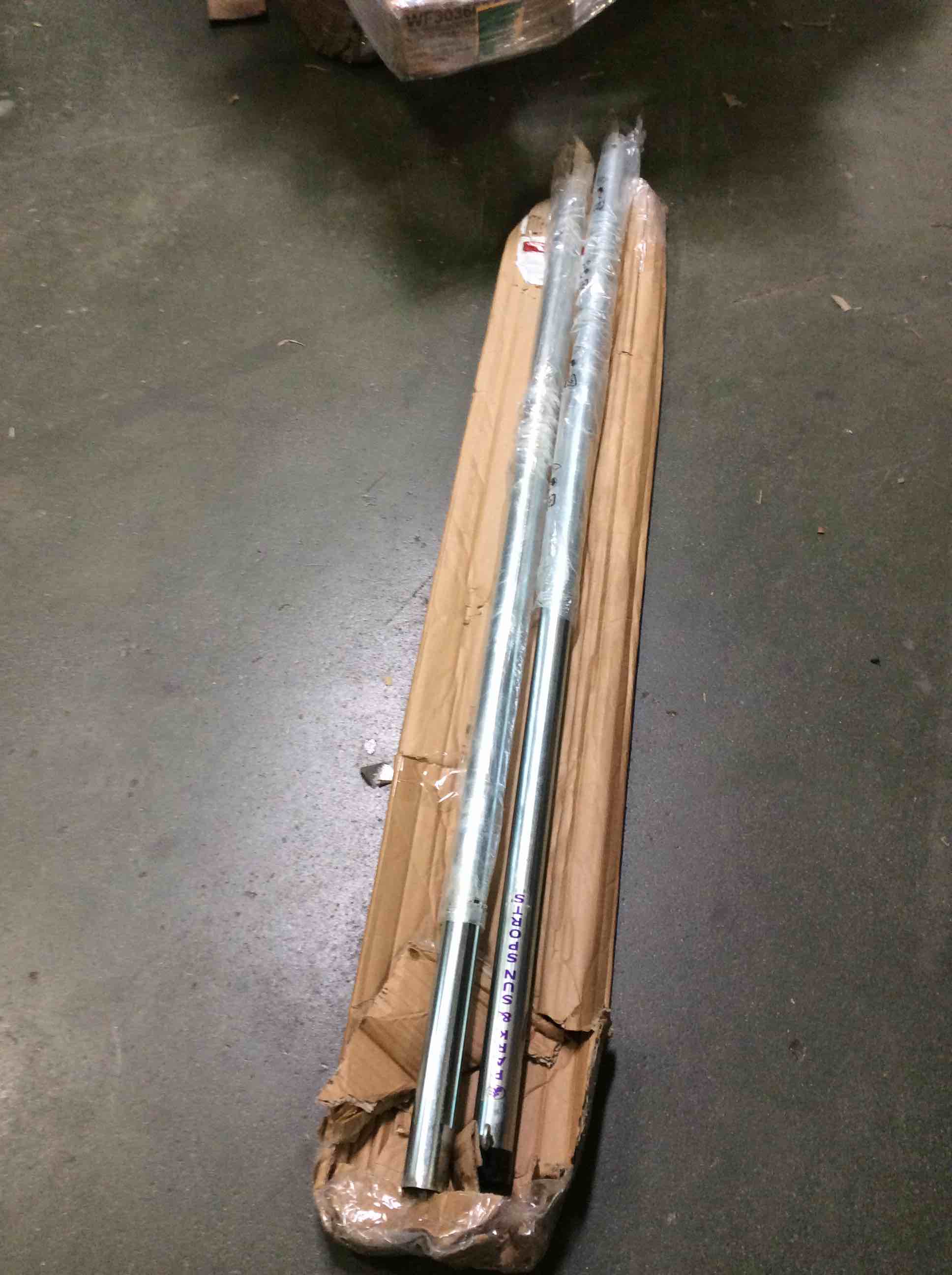 Sun and shade sports poles