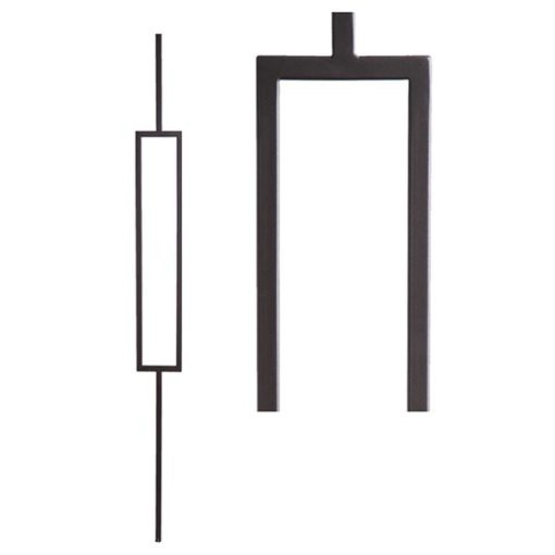 16.6.3 Single Rectangle Hollow. Iron BALUSTER 