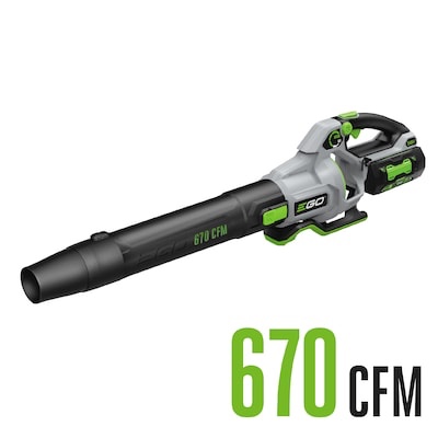 Ego power blower 670 CFM, cordless blower