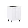 Wallace Painted Warm White Shaker Assembled Sink Base Kitchen Cabinet (24 in. W x 34.5 in. H x 24 in. D)