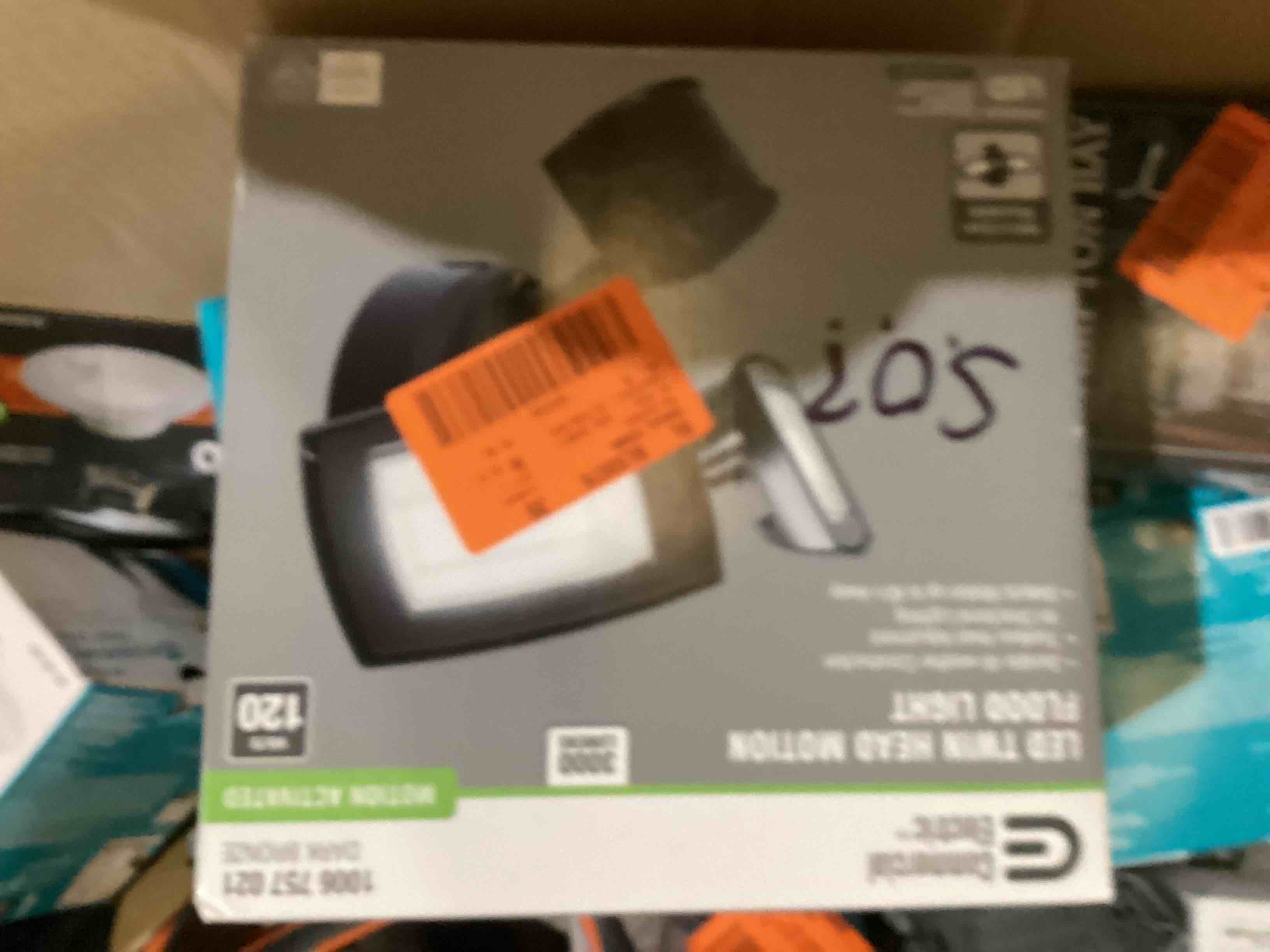 Commercial Electric 30Watt Bronze Outdoor Integrated LED Twin Head