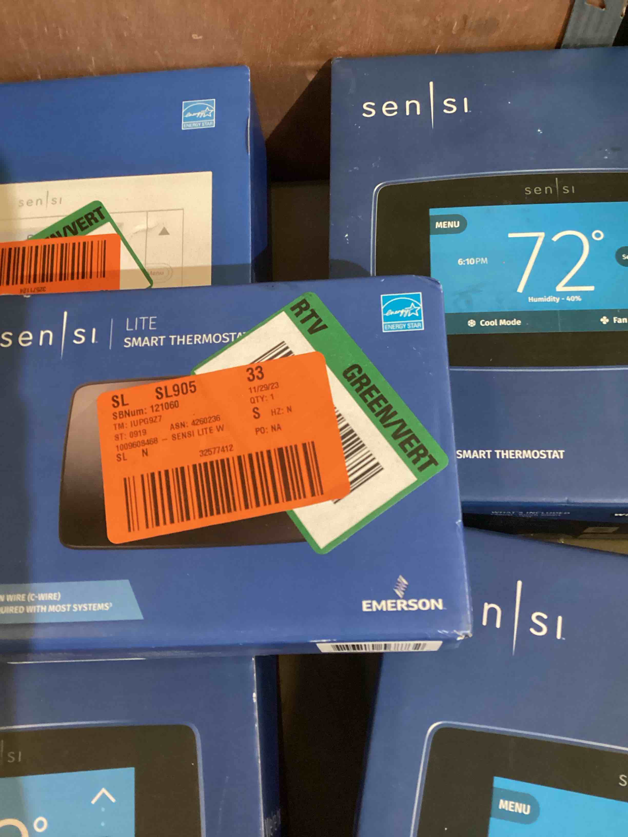Assorted Sensi by Emerson Thermostats