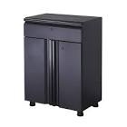 Husky-6-Piece-Ready-to-Assemble-Steel-Garage-Workstation-in-Black-53-in-W-x-69-5-in-H-x-19-5-in-D