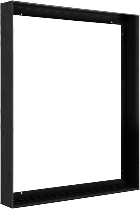 FOLKOR Floating Frame for 48x60 Canvas Painting, Large DIY Metal Canvas Frame with 1.5" Deep for Oil Paintings Art Prints Artwork, Floater Frame for Landscape Portrait Home Office Wall Decor (Black)