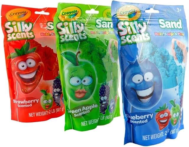 Case Lot of 24-Pack Crayola Silly Scent Sand 
