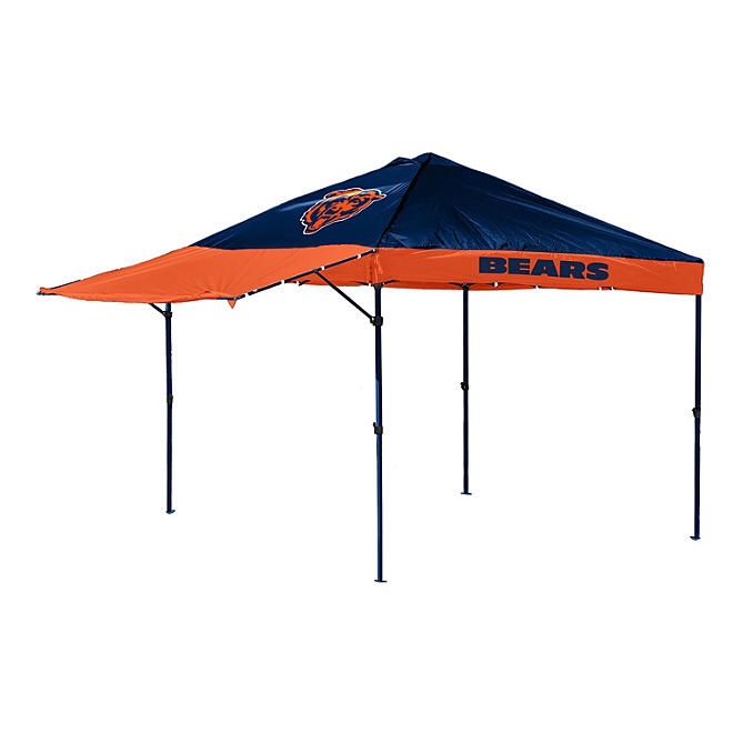 Logo Brands Officially Licensed NFL 10' x 10' Canopy with Swing Wall (Chicago Bears)