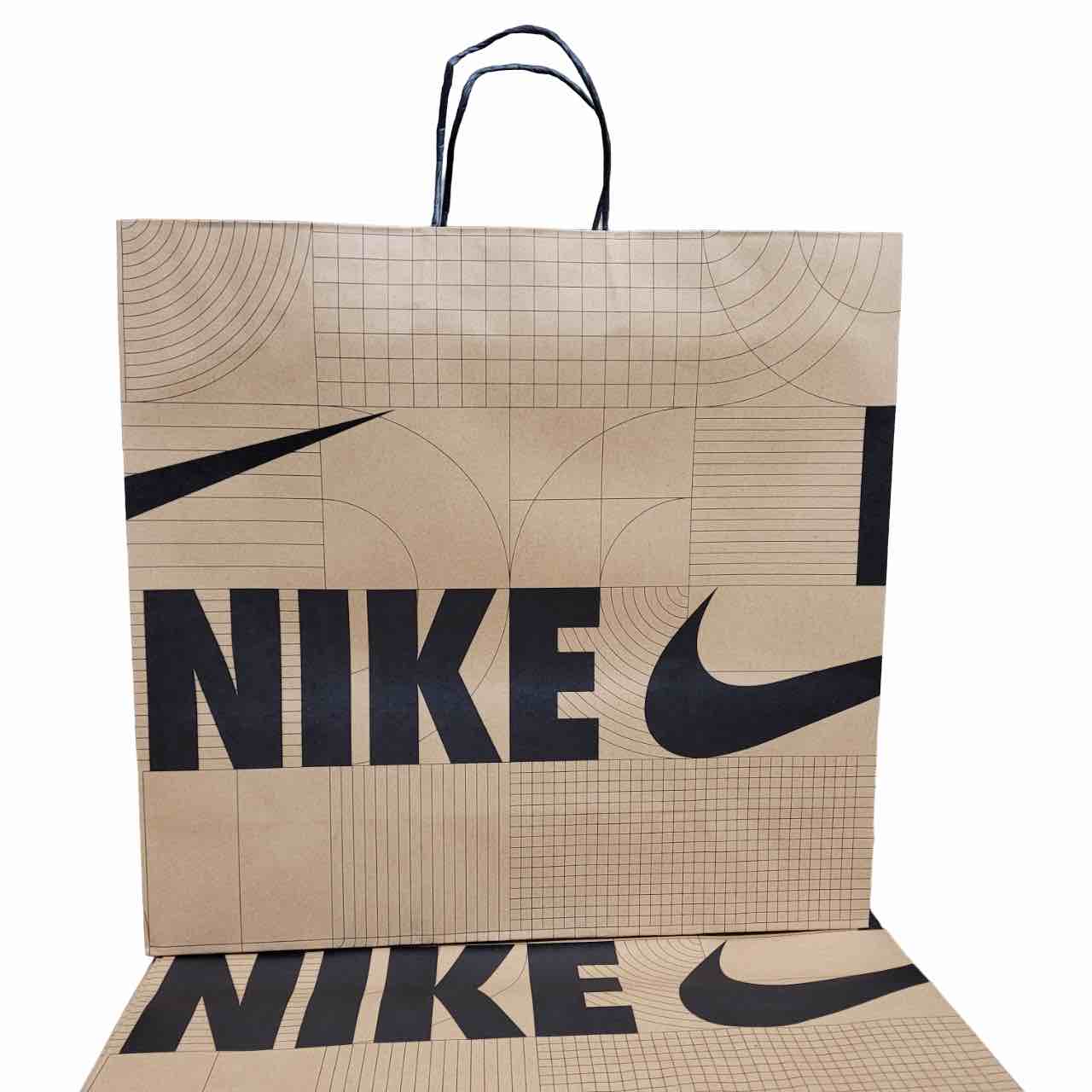 Lot of 100 VBX SOLUTIONS NIKE SHOPPING BAGS PAPER