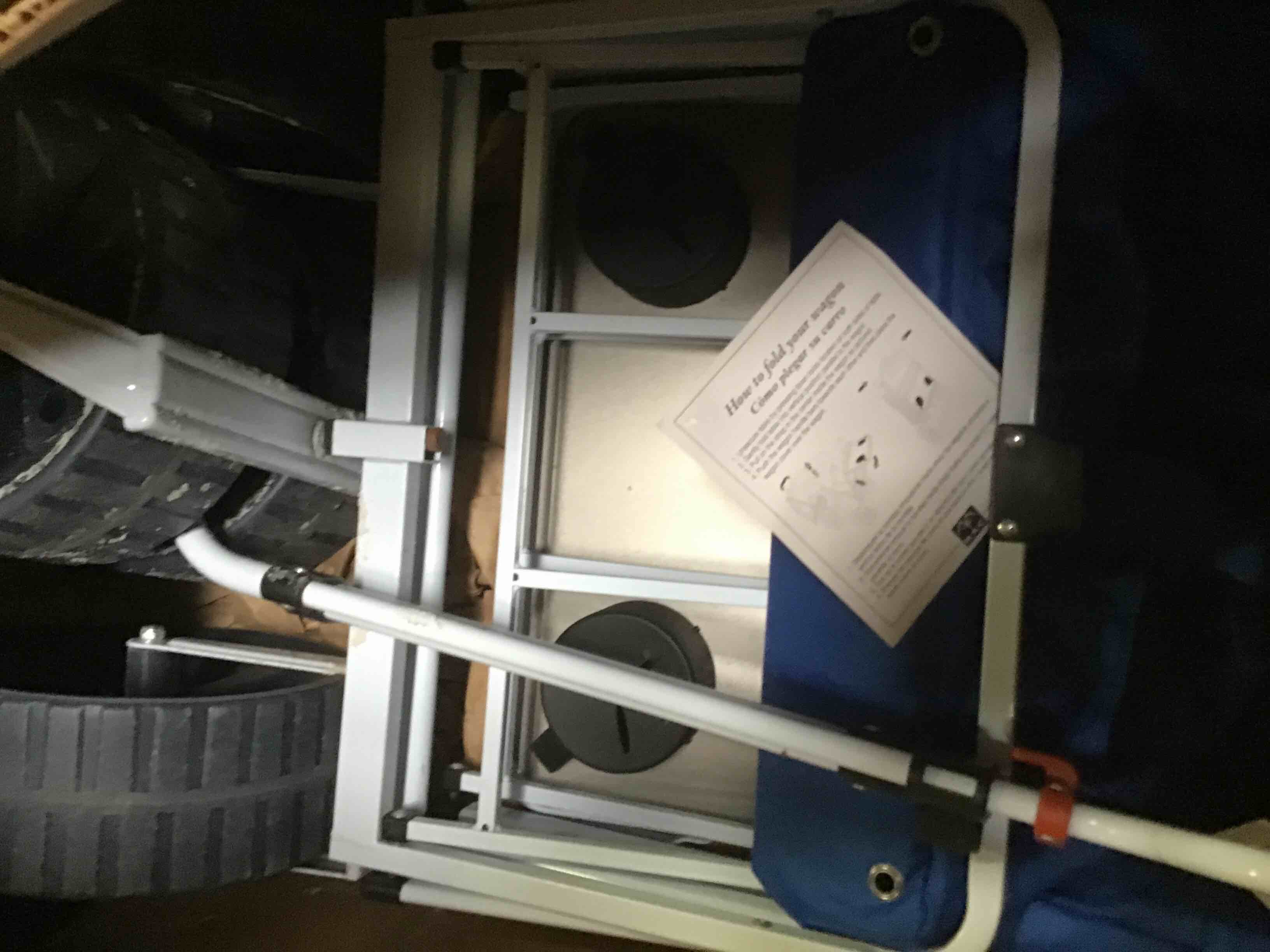 Aioutdors Collapsible Folding Wagon Garden Shopping,Utility Beach Cart with Big Wheels for Sand,Outdoor Grocery Wagons Carts Heavy Duty Foldable Blue…