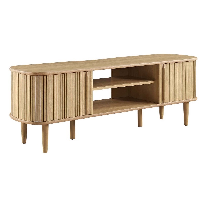 KD 59.5”TV Stand’Terra OaK