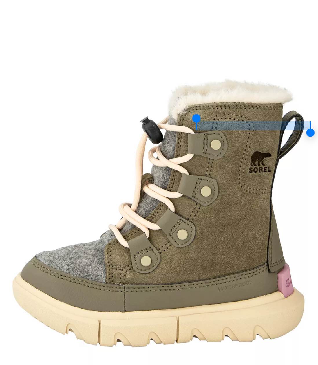 SIZE 8 Boots Childrens Sorel Explorer™ Lace WP