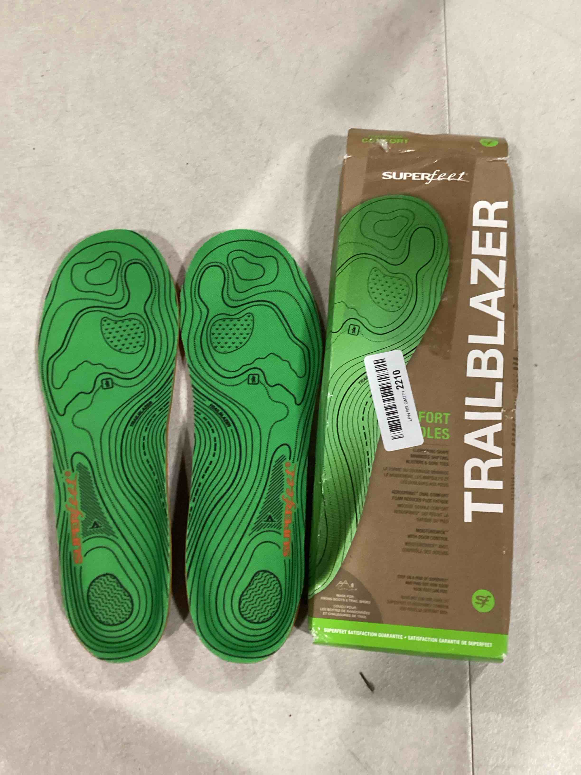 Superfeet All-Purpose Wide-Fit Support Insoles (WideGreen) - Trim-To-Fit Orthotic Arch Support Shoe Inserts - Professional Grade - 15.5-17 Men