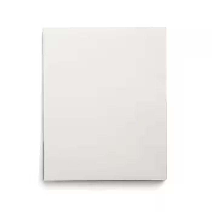 Staples Smooth 2-Pocket Paper Folder, White, 4 pack of 25 count 