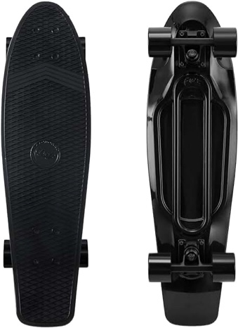 Retrospec Quip Skateboard 22.5" Classic Plastic Mini Cruiser Complete Skatebo...