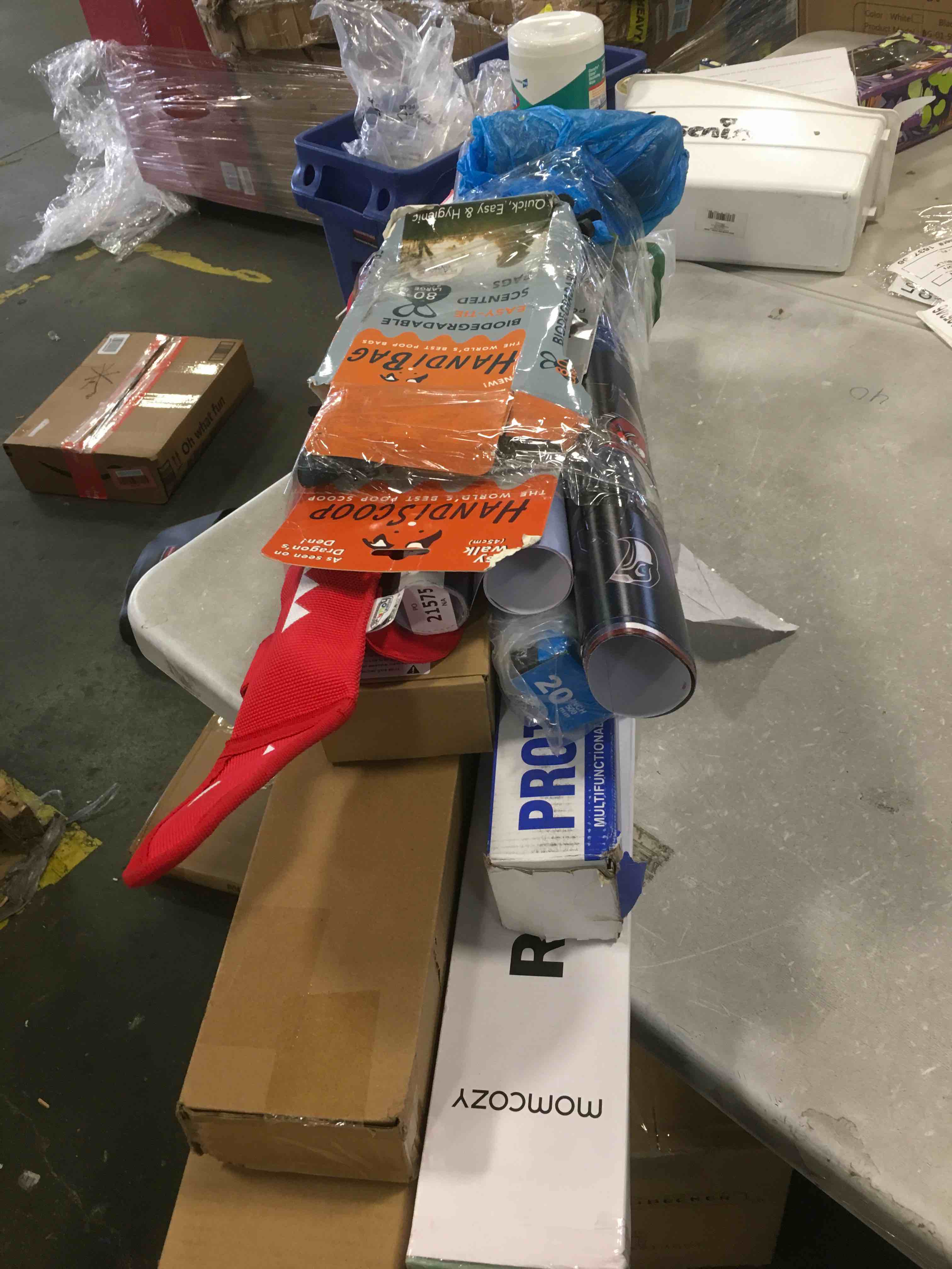 Assorted baby gates of curtains rods and more 