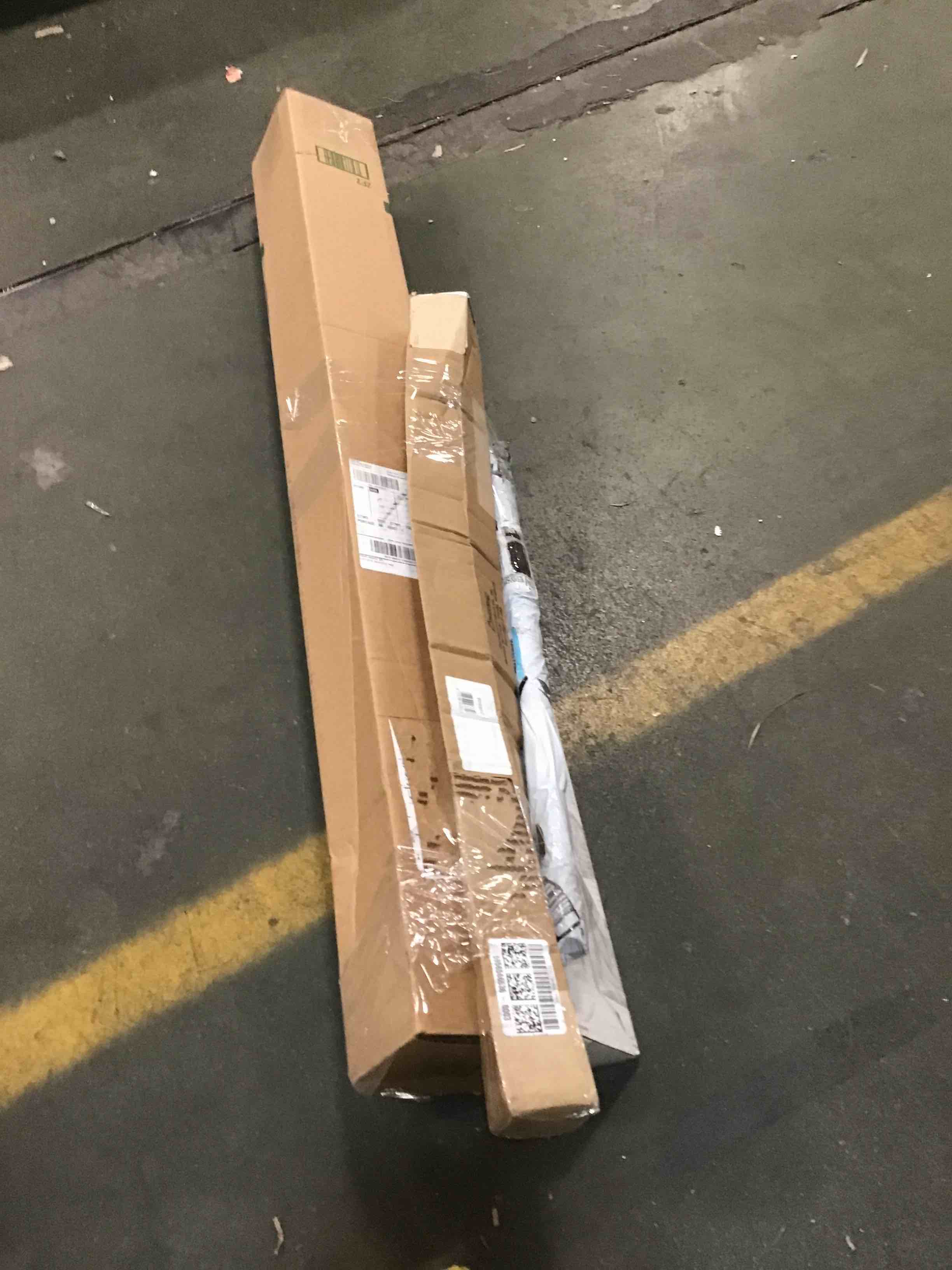 Assortment of Miscellaneous products (May Include cordless shade, curtain rods, retractable baby gate, Led universal linear lamp and more or other use)