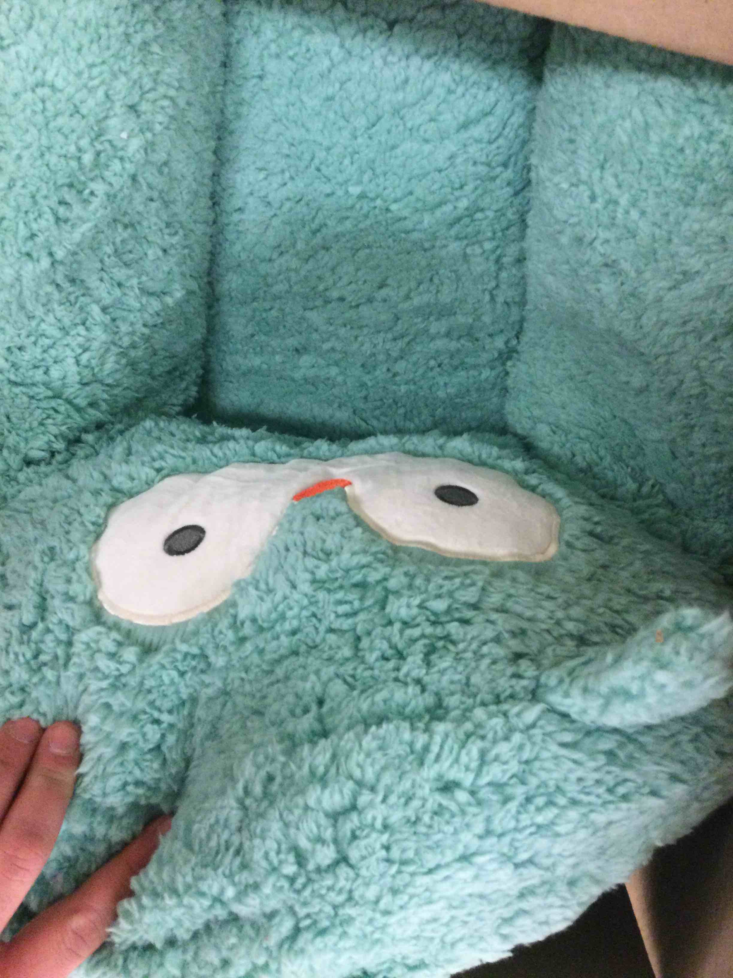Condition photo showing Good Condition for Delta Children Owl Cozee Buddy Chair, Teal