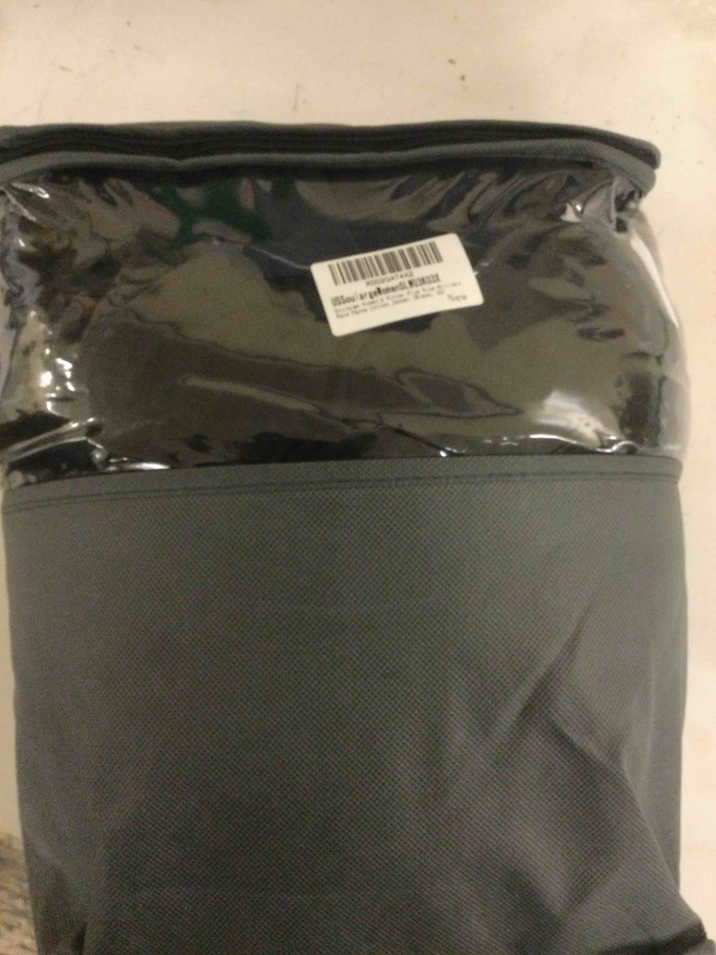 Condition photo showing Good Condition for Soularge Women's Winter Plus Size Padded Fleece Parka Coat with Hood (Black, 3X)