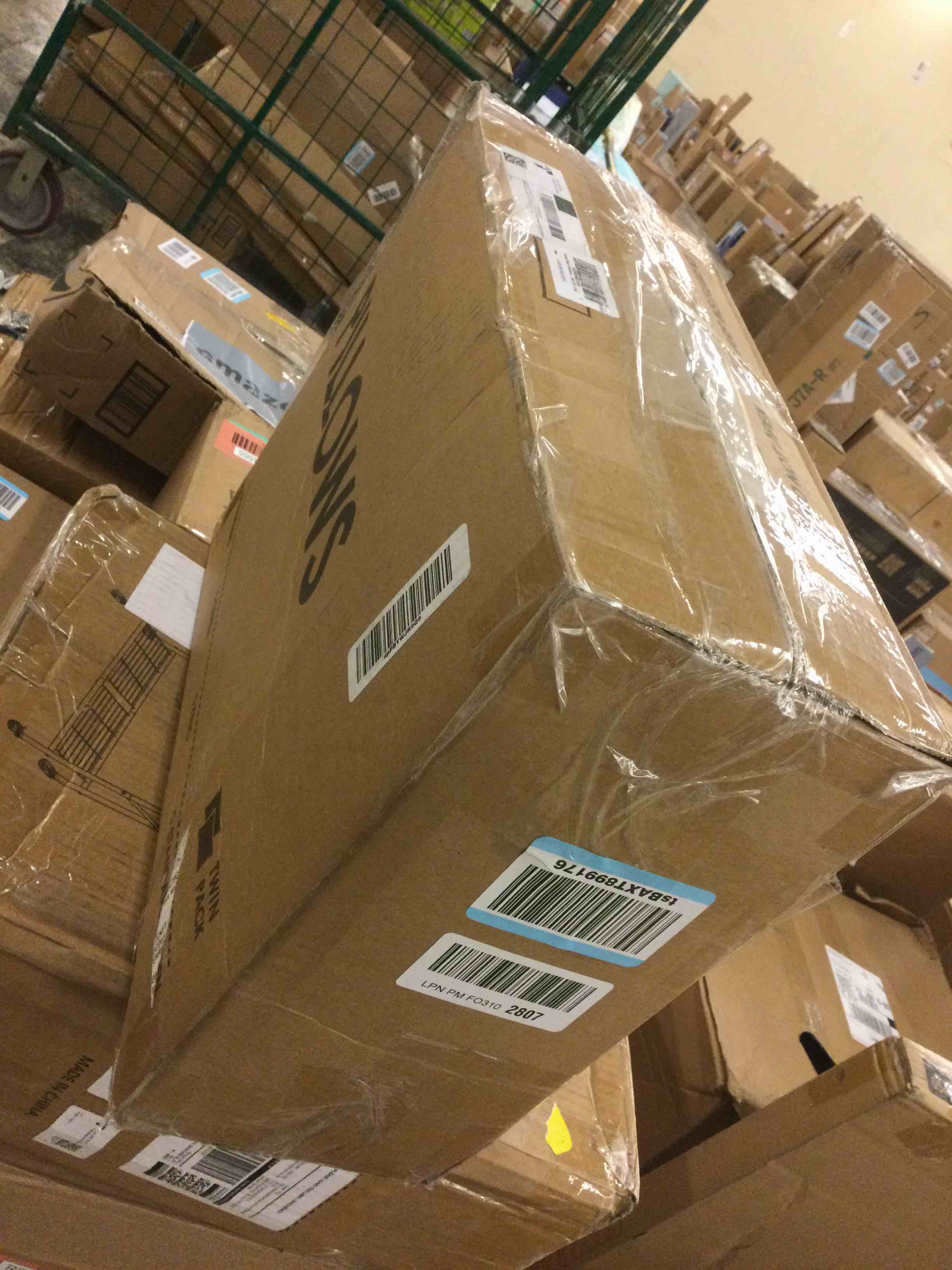 Condition photo showing Good Condition for puredown Goose Feathers Down Pillows - Standard Size Bed Sleeping Hotel Collection Pillows Set of 2 with 100% Cotton Cover, Grey Grey Standard (Pack of 2)