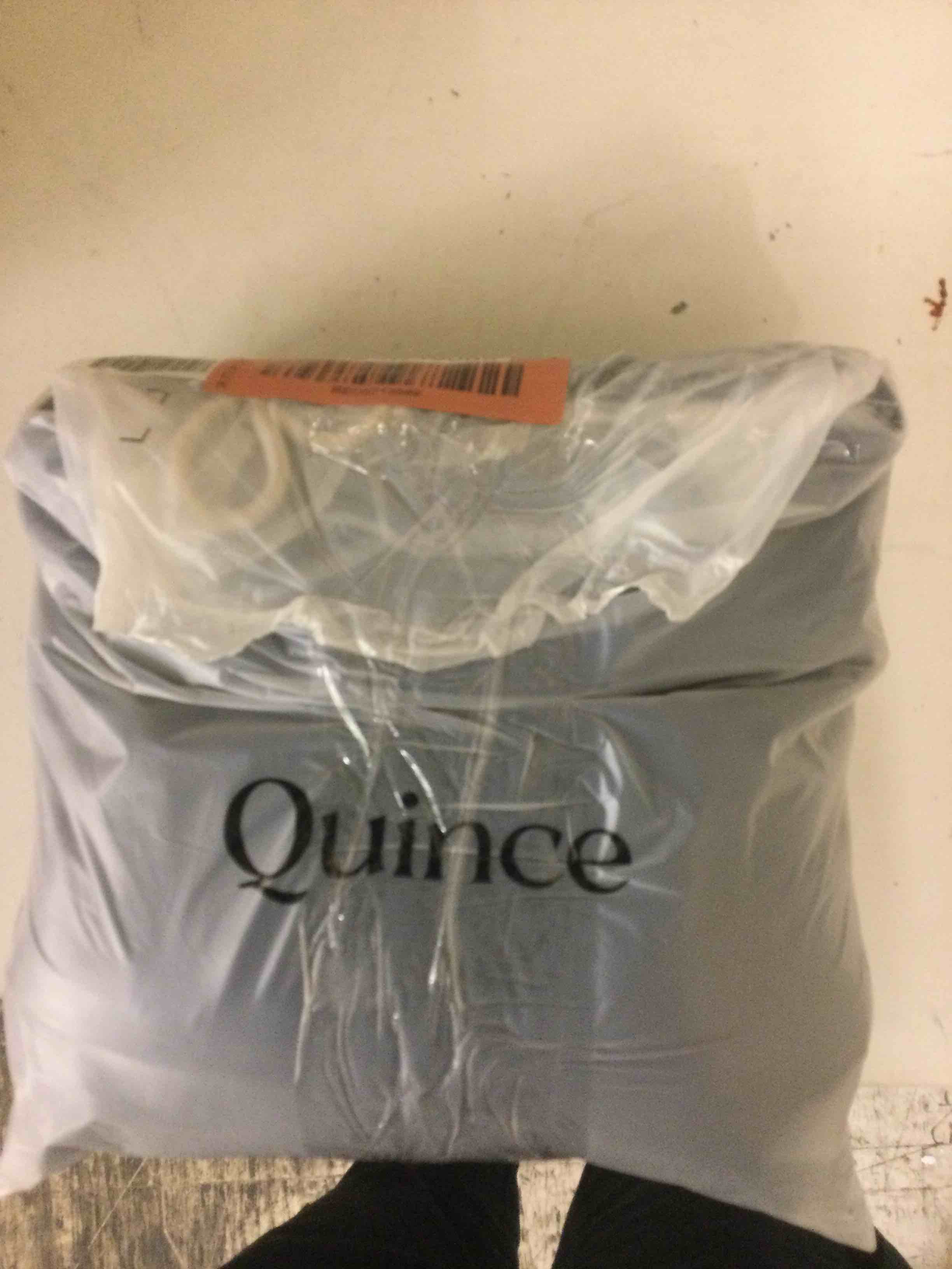 Condition photo showing As Is for queen size sheet 