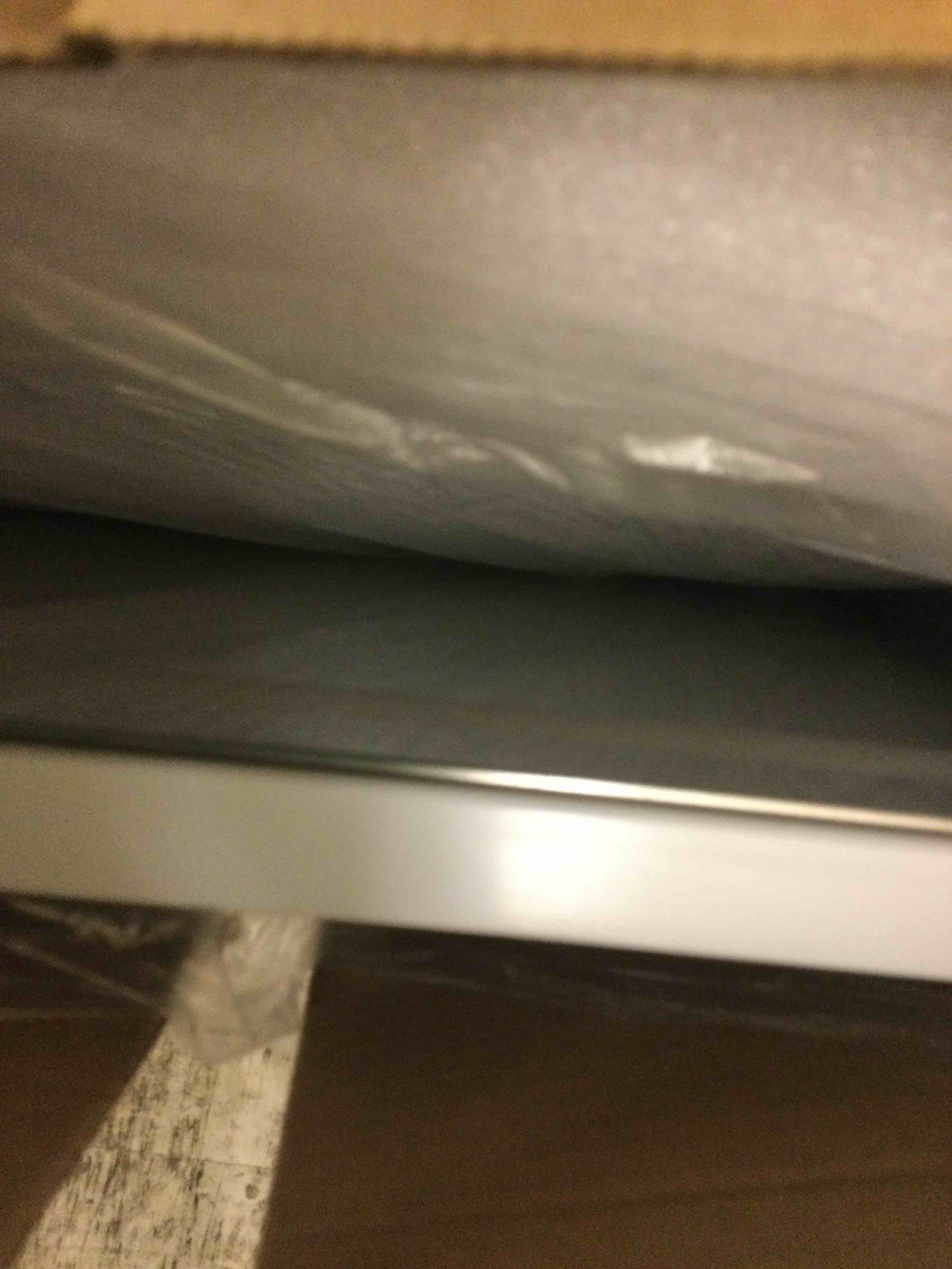 Condition photo showing Good Condition for ROLOVE 22x20 Inch Lighted Vanity Mirror, 3-Mode Touch Dimming LED Lighting, Large Makeup Mirror for Dressing Room, Tabletop or Wall-Mounted, White White 22"L x 20"W