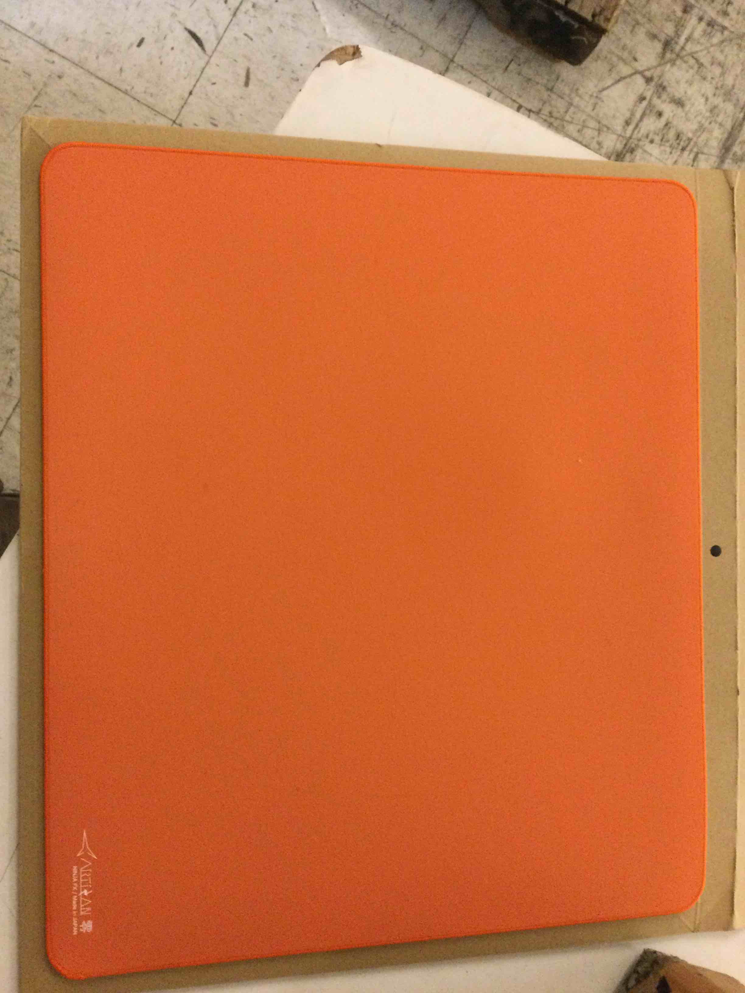 Condition photo showing New/Like New for ARTISAN Artisan FX Zero XSOFT Orange Gaming Mouse Pad eSports (XL, Orange)