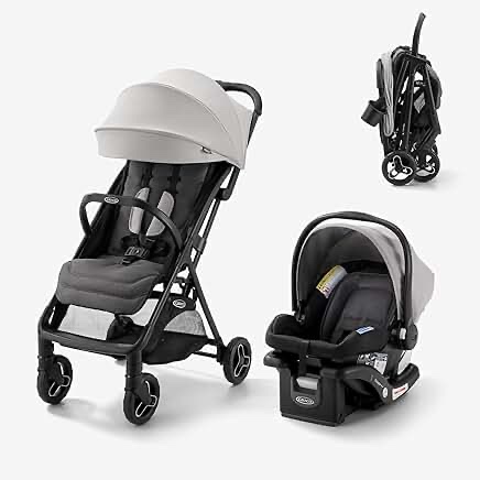 Graco Ready2Jet Compact Travel System with SnugRide Lite Infant Car Seat - Haines