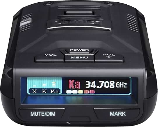 uniden r3 extreme long range laser/radar detector, record shattering performance, built-in gps w/ mute memory, voice alerts, red light & speed camera alerts, multi-color oled display , black