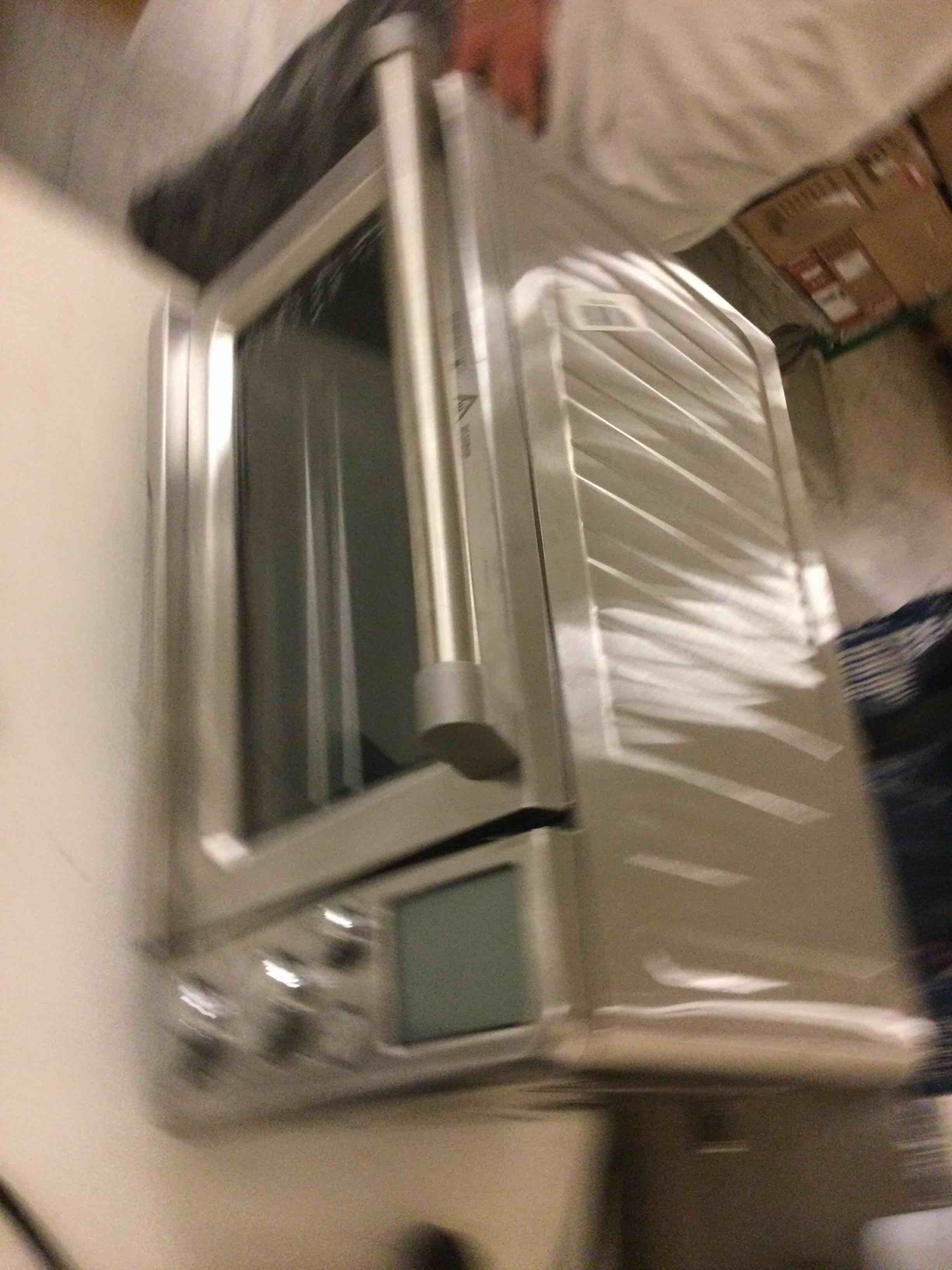 Condition photo showing As Is for breville bov900bss smart oven air fryer pro and convection oven, brushed stainless steel
