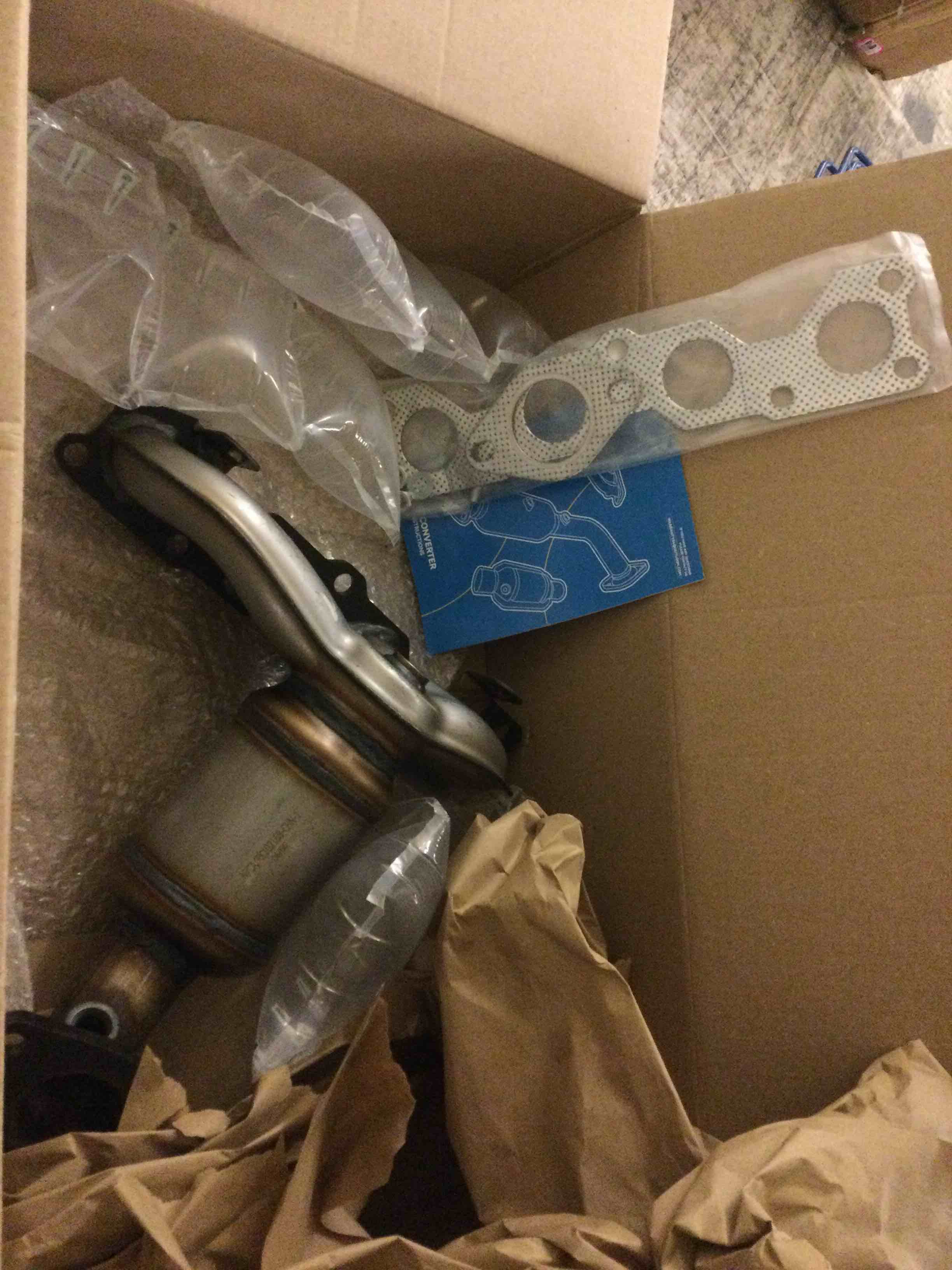 Condition photo showing As Is for catalytic converter (incomplete see all images)