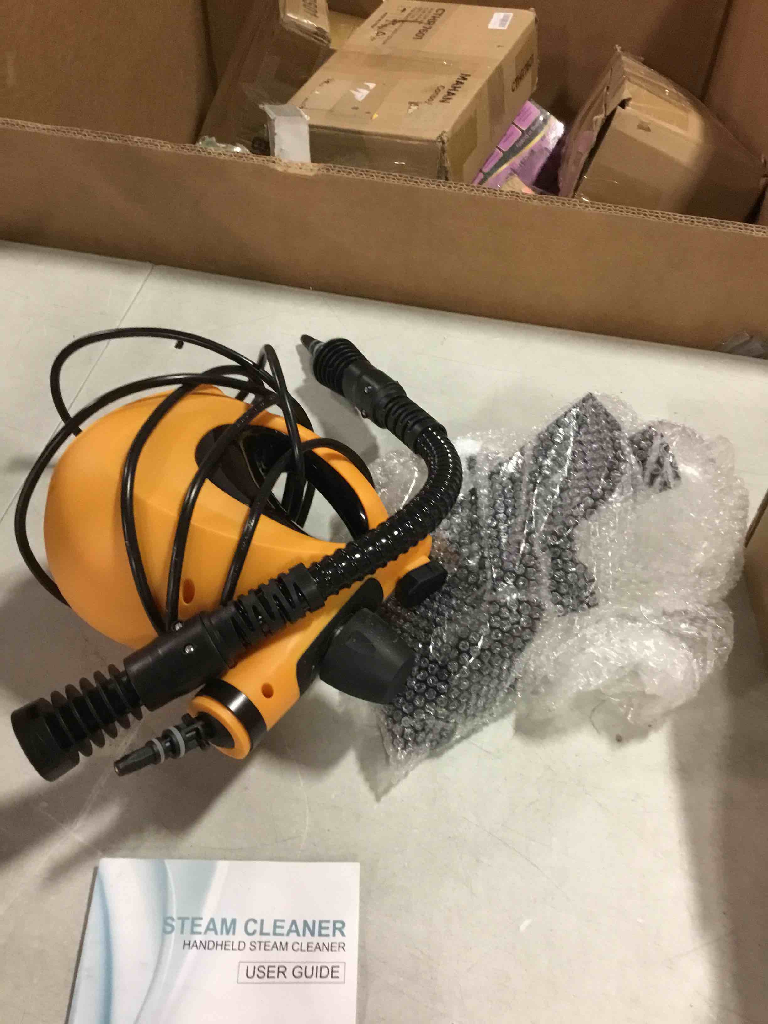 Handheld Steam Cleaner, Pressurized Multi-Surface Steam Cleaner with 11pcs Accessories, Chemical Free Multi-Purpose Steam Cleaners for Home Use, Steamer for Cleaning Floor, Tile, Windows, Couch, Grout