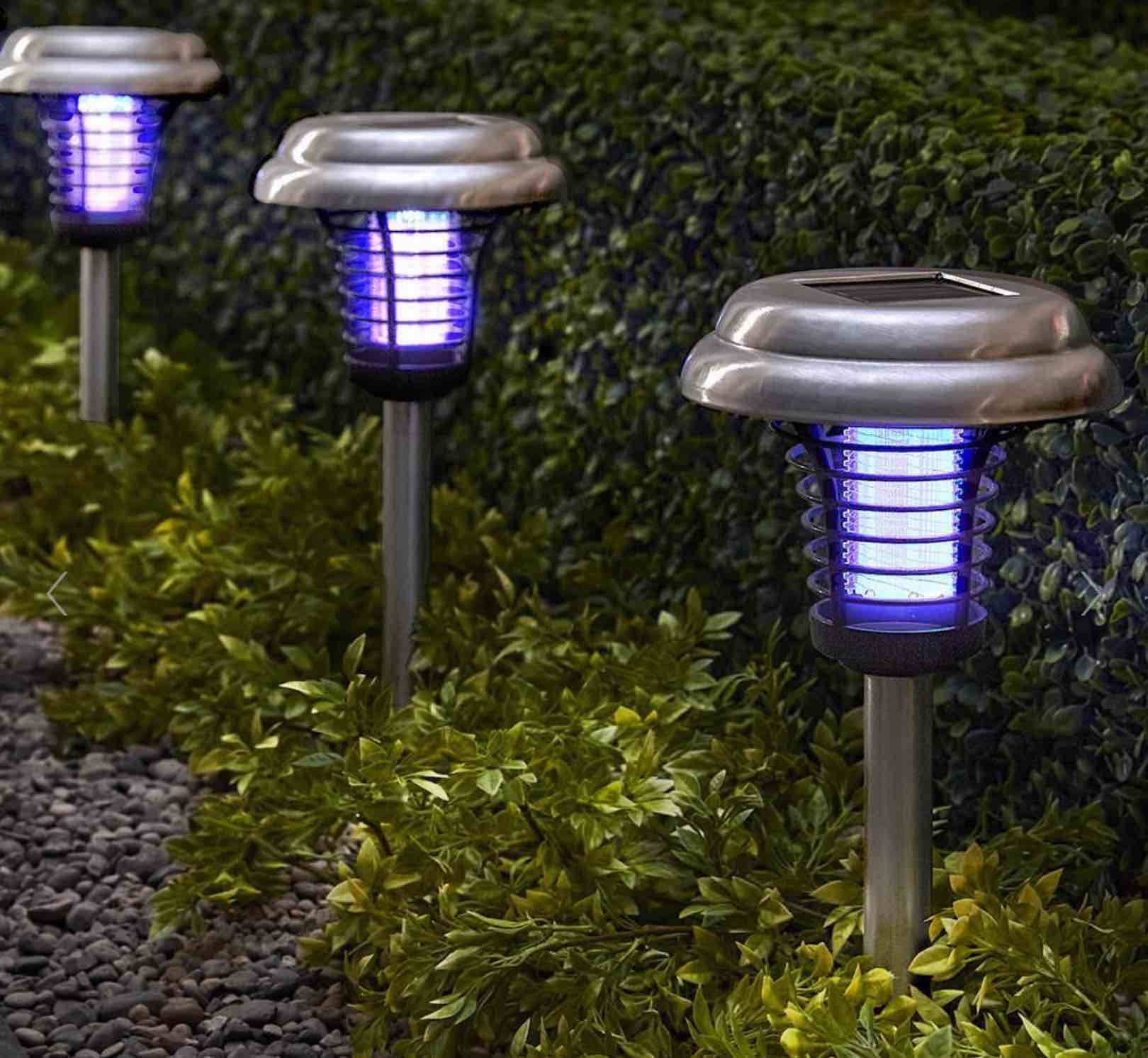 The Solar Walkway Insect Zappers