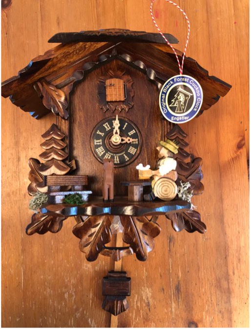 Chalet Cuckoo 10" Wall Clock